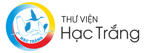 Logo Thư viện Hạc Trắng